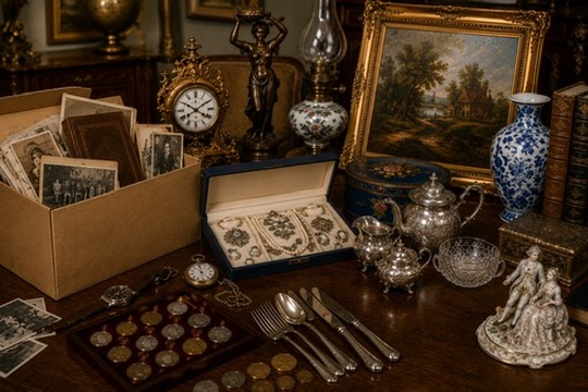 Antieke meubels, porselein, kunst en bijzondere objecten