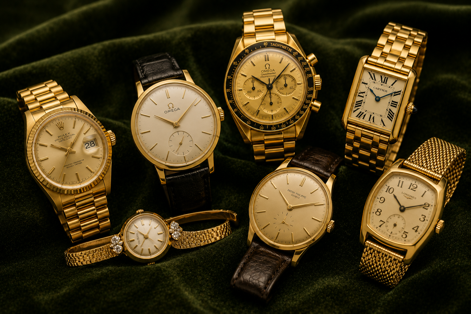 Gouden horloges inkopen in Maastricht – luxe en vintage gouden horloges